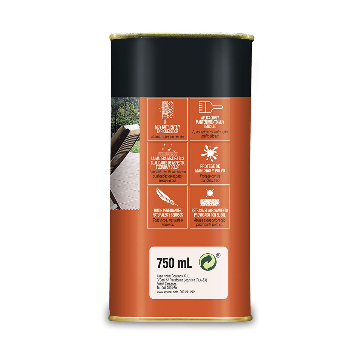 Tiikpuuõli Xylazel Classic Mesi 750 ml Matt